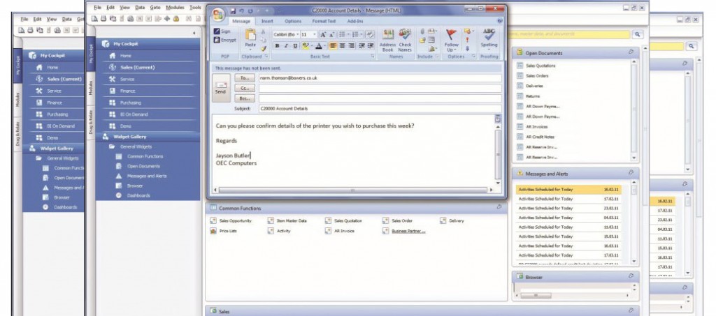 SAP® Business One: integrazione con i prodotti Microsoft Office